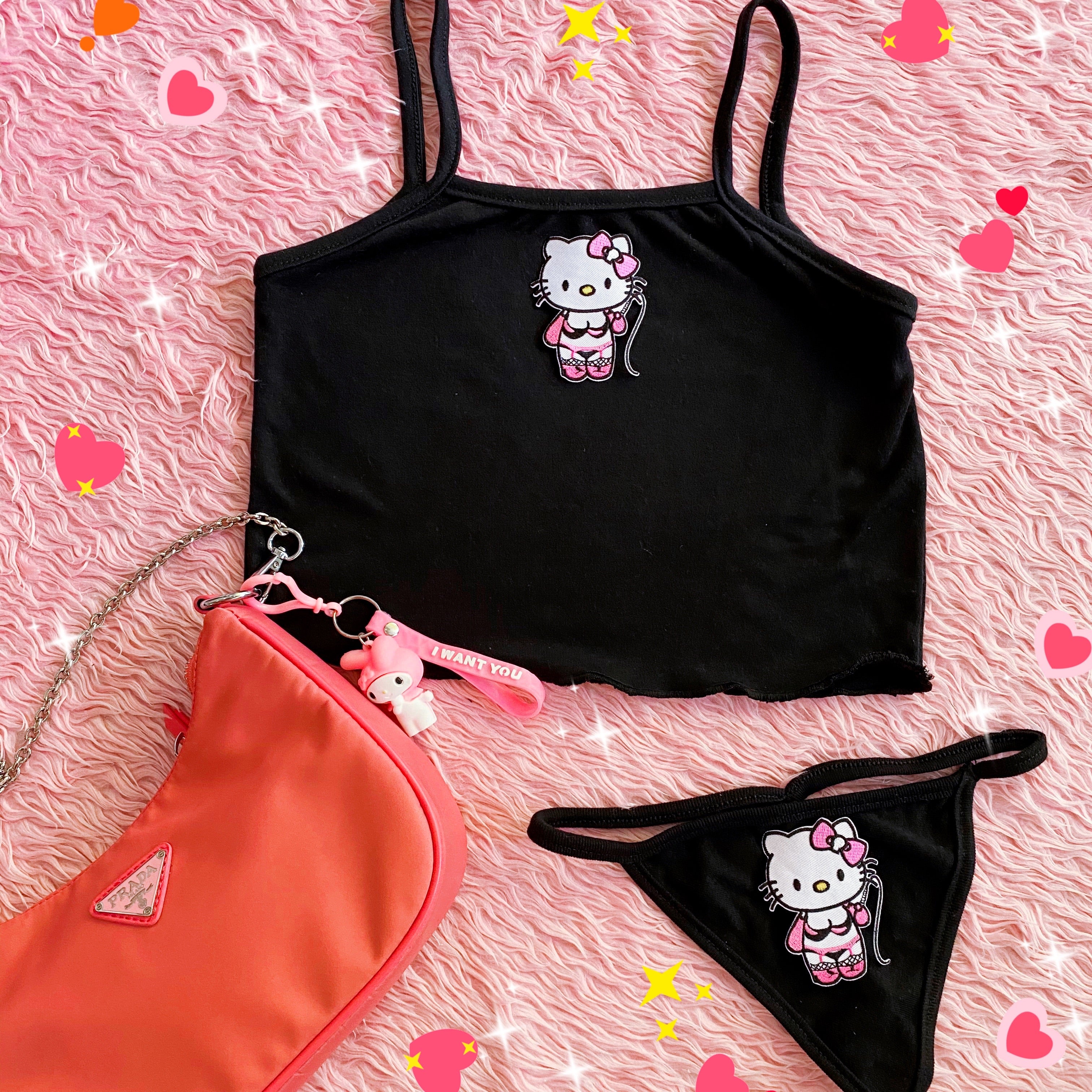 Hello Kitty Polyester Panties for Women